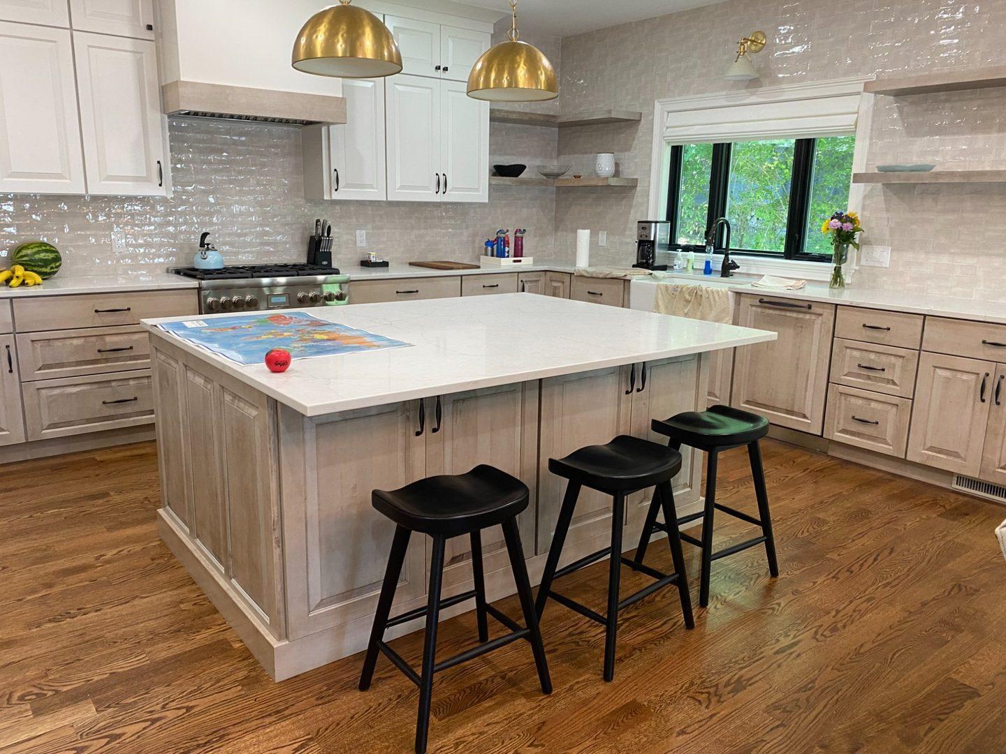 Custom kitchen detail - Arlington MA