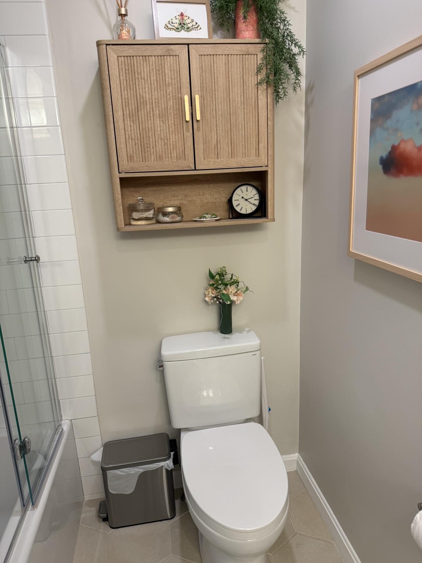 Finished bathroom
