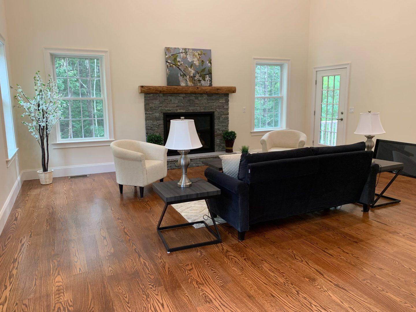 Custom living room - Groton MA