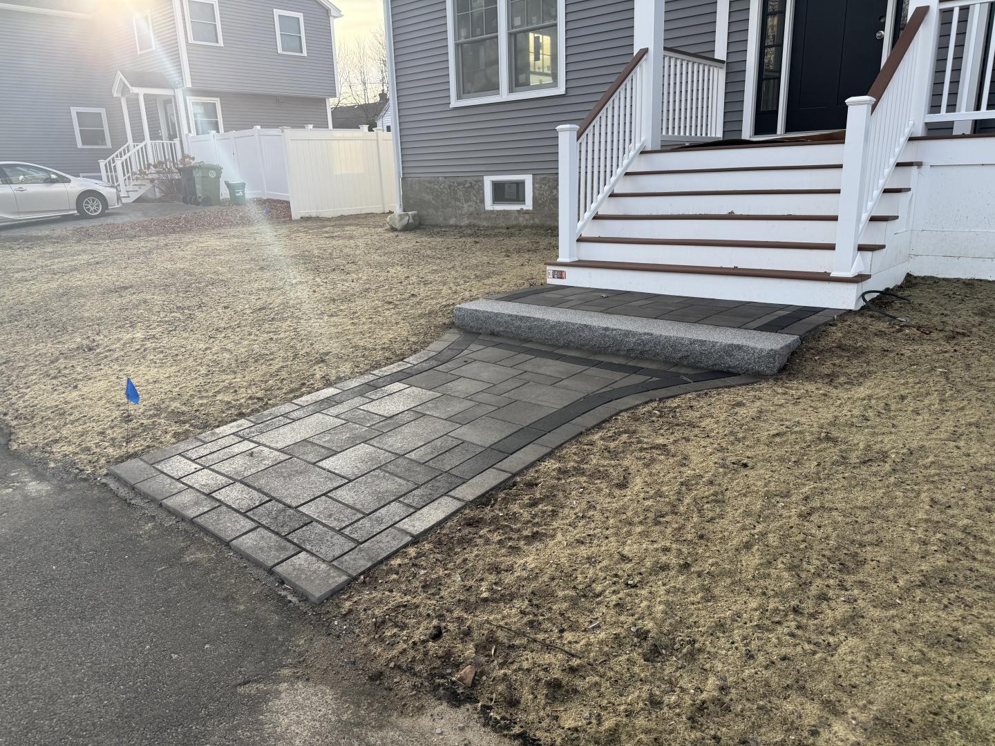 Completed deck