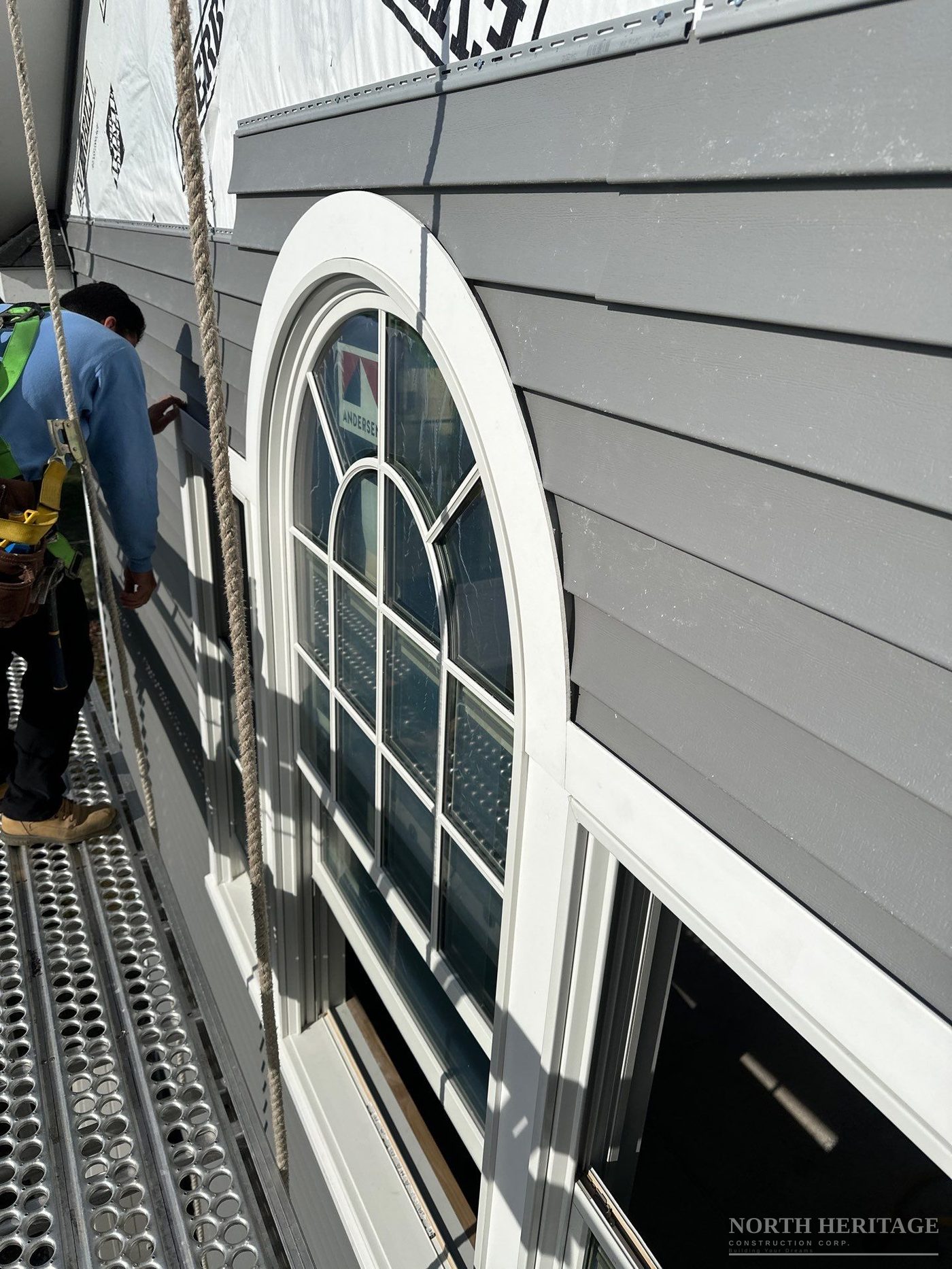 Siding installation